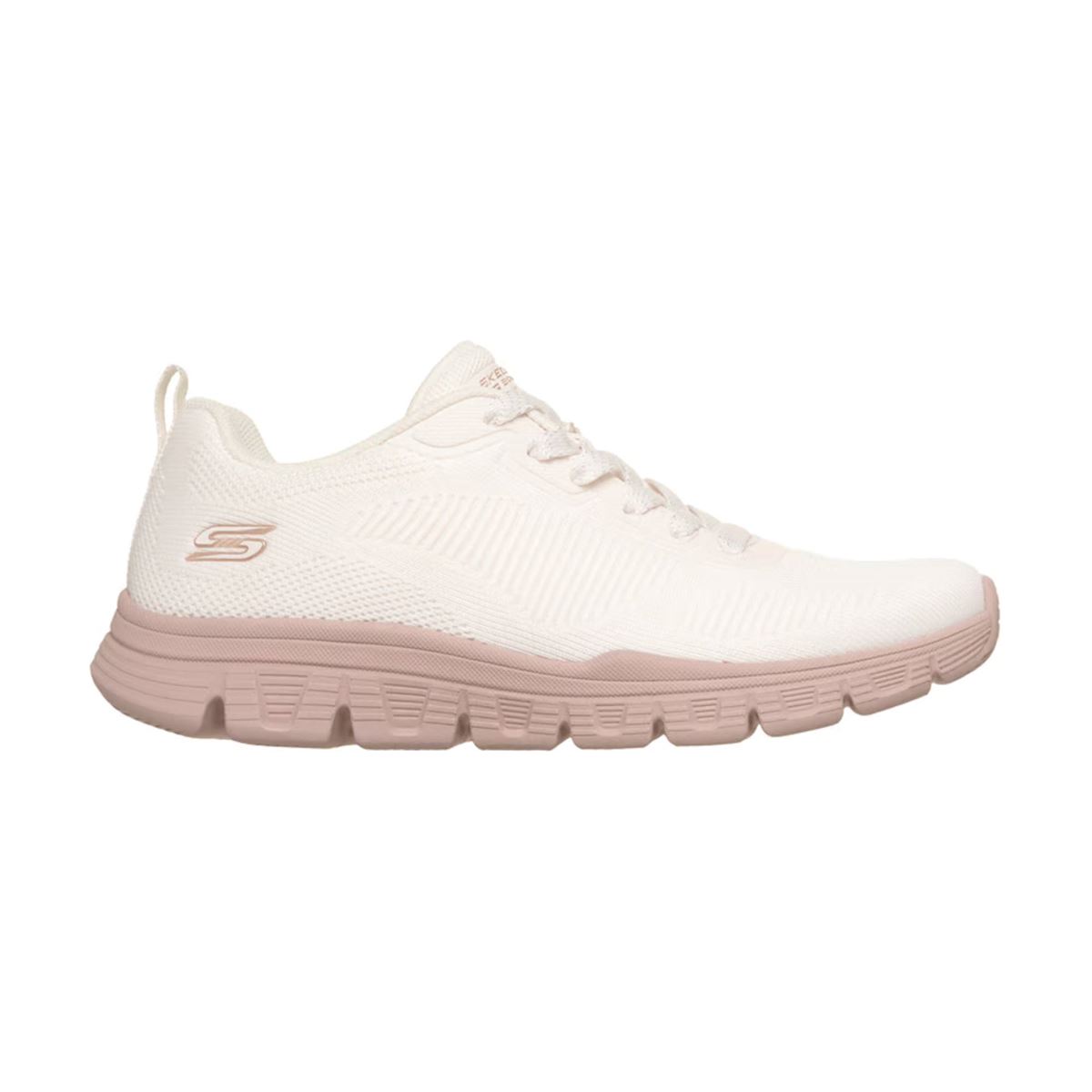کتونی پیاده روی اسکیچرز BOBS B LITE-117700 WPK