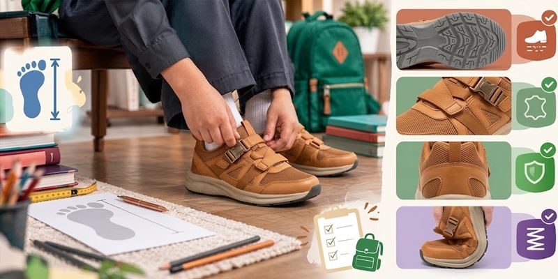  کفش مدرسه چه ویژگی هایی باید داشته باشد؟