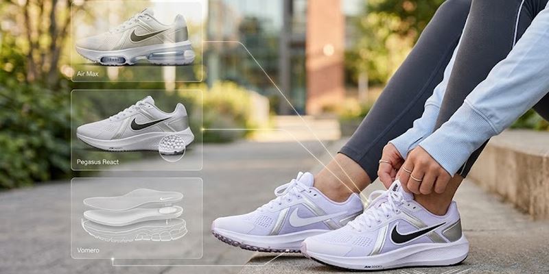 هنگام خرید کتونی زنانه نایک چه معیارهایی مهم ترند؟