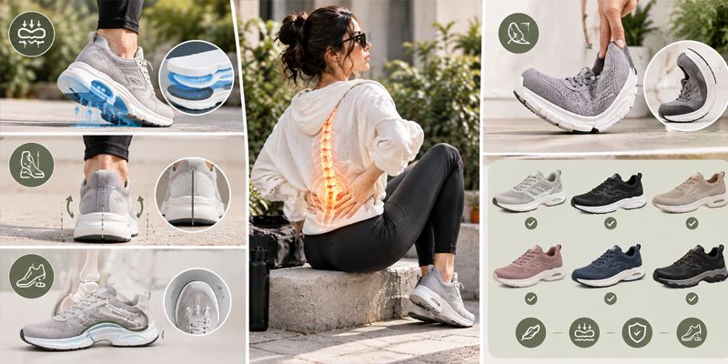 کفش مناسب دیسک کمر چه ویژگی هایی دارد؟