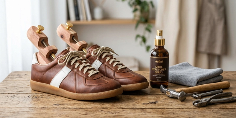 چگونه کفش تنگ را گشاد کنیم؟ (راهکارهای ساده برای گشاد کردن کفش تنگ)